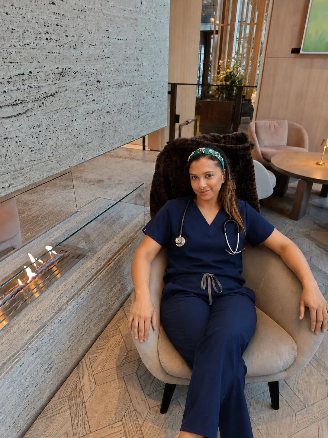 Sandi Thomas at Flamingo Medical and Wellness, London.